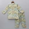 Hot Floral Printed Multicolour Kurta With Matching Pyjama BOY Indian Ethnic Wear | Ethnic Sets