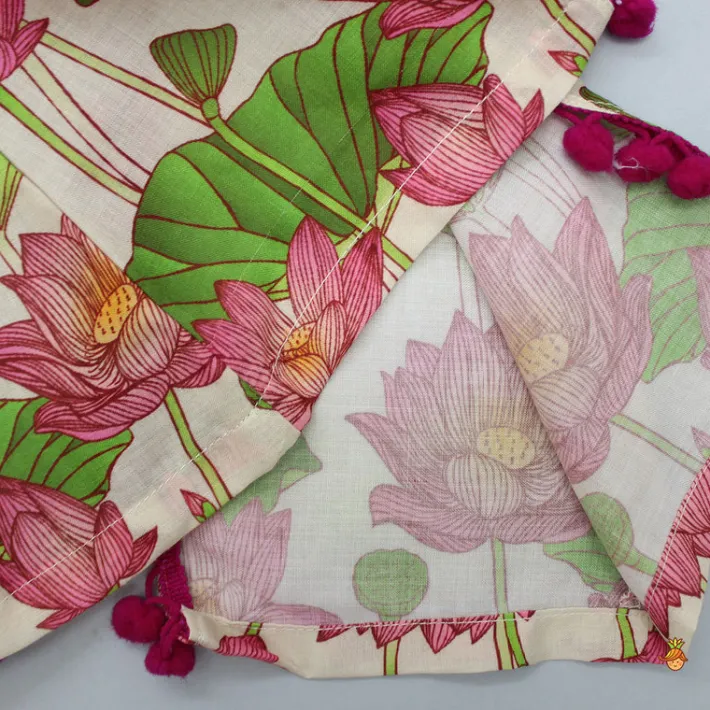 New Floral Printed Stylish Cut Out Top And Palazzo Ethnic Wear | Palazzos & Shararas