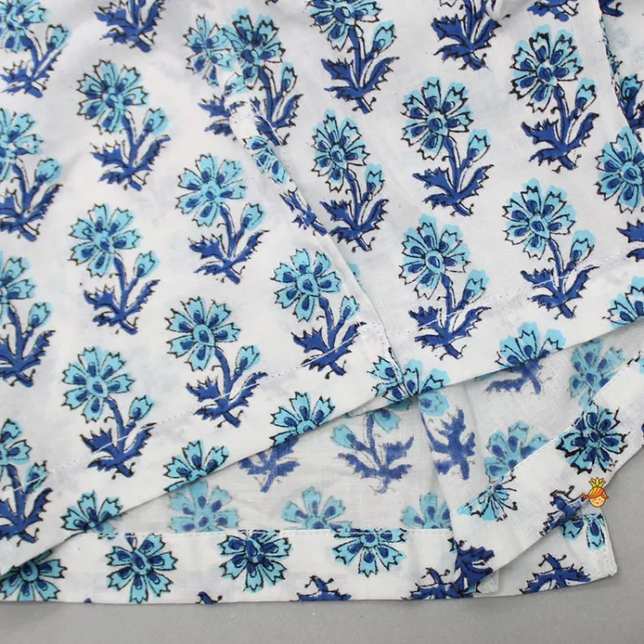 Fashion Floral Printed Stylish Kurta And Dhoti BOY Indian Ethnic Wear | Ethnic Sets