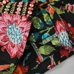 Best Floral Printed Top And Palazzo With Attached Potli Ethnic Wear | Palazzos & Shararas