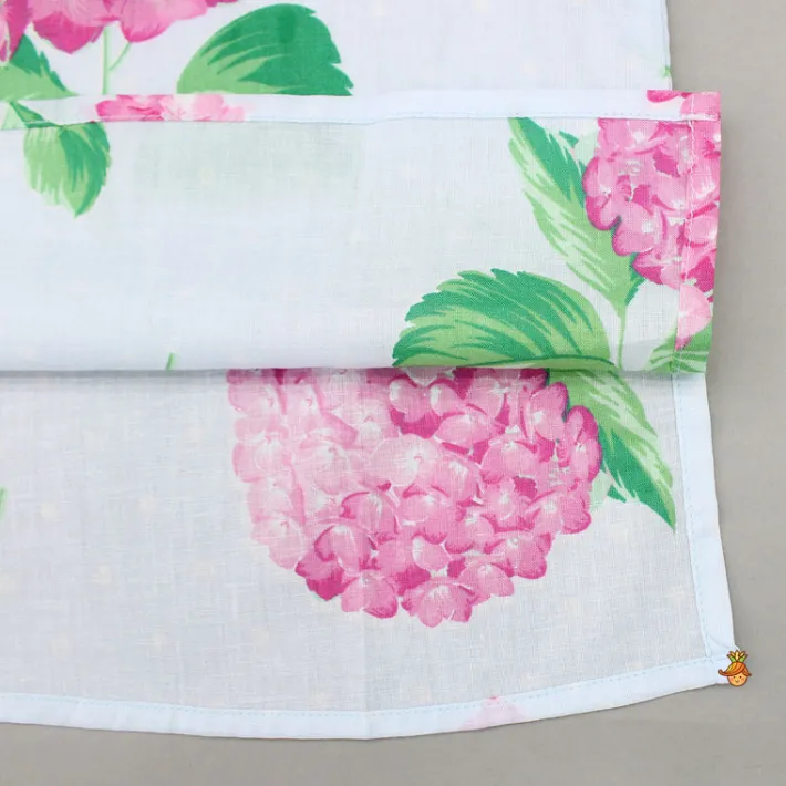 Sale Floral Printed Top And Pyjama Sleepwear