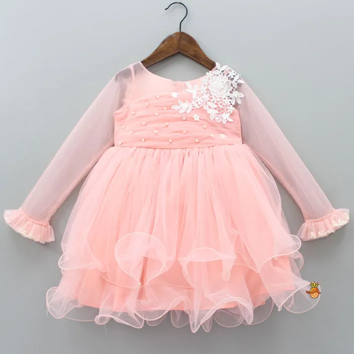Online Floral Work Dress With Hairclip Dresses & Sets | Dresses