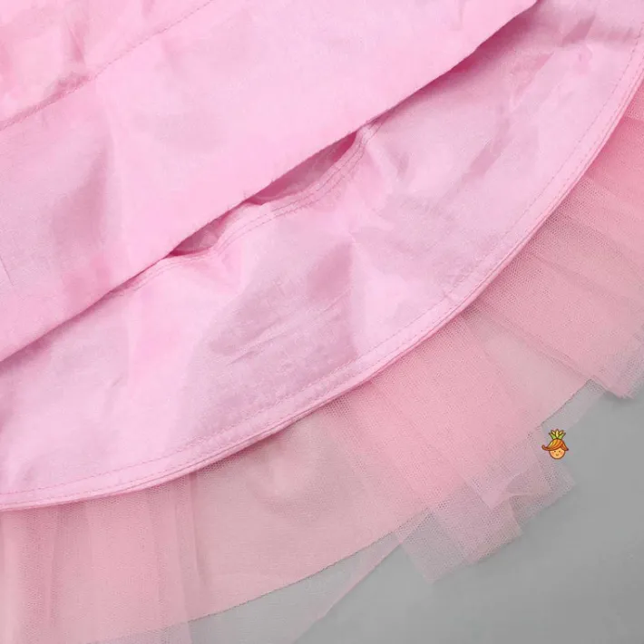 Best Flower Adorned One Shoulder Dress With Matching Hairband Dresses & Sets | Dresses