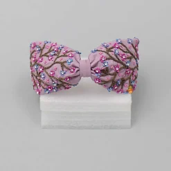 Outlet Flower And Branches Embroidered Hairband Hair Accessories | Hair Bands