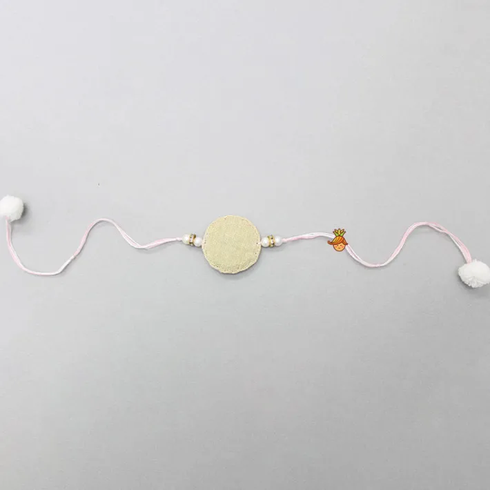 Fashion Flower Design Hand Embroidered Rakhi BOY Rakhis | Rakhis