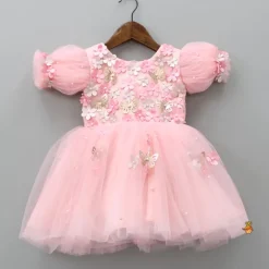 Outlet Flower Enhanced Butterfly Wings Dress With Head Band Dresses & Sets | Dresses