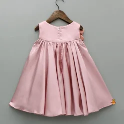 Online Flower Enhanced Pink Flared Dress Dresses & Sets | Dresses