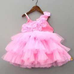 Online Flowers Beautified Pleated Layered Dress Dresses & Sets | Dresses