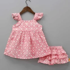Discount Flutter Tunic Dress With Ruffled Bloomer Dresses & Sets | Sets