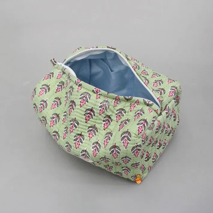 Online Fringe-Detailed Pouch Bags - Set Of 2 Bags