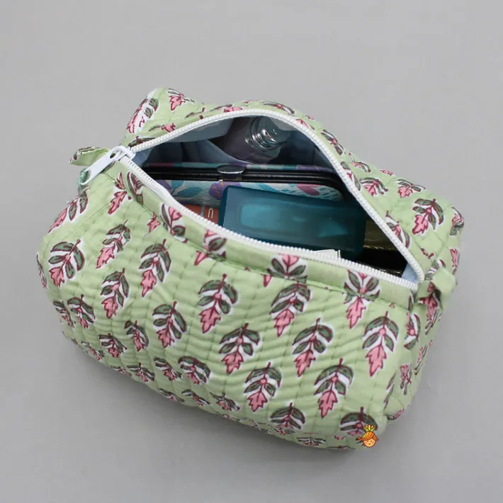 Online Fringe-Detailed Pouch Bags - Set Of 2 Bags