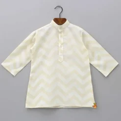 Sale Front Open Cotton Kurta With Jacket And Churidar BOY Indian Ethnic Wear | Ethnic Sets