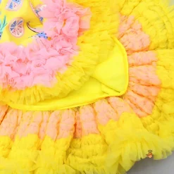 Discount Fruit Printed Dress With Ruffle Hem Dresses & Sets | Dresses