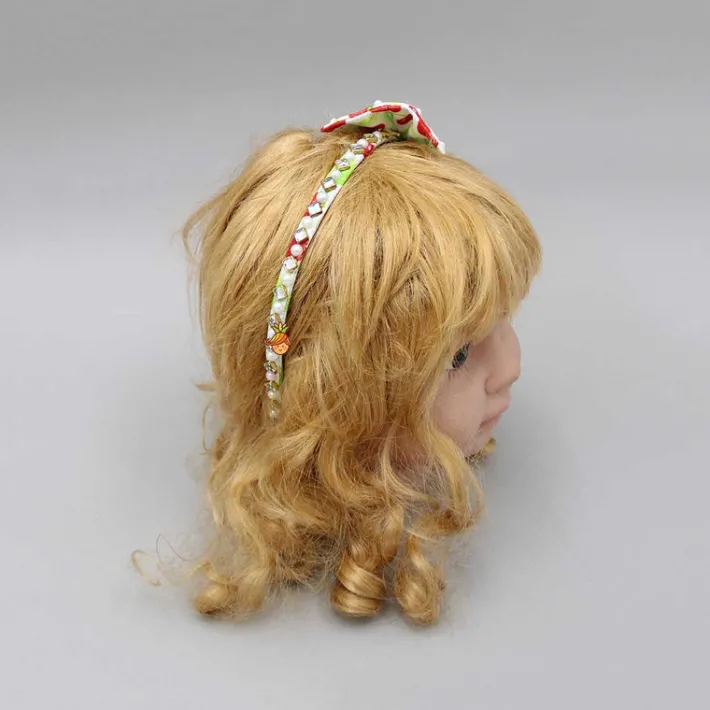 Sale Fruits Printed Bowie Multicolour Hair Band Hair Accessories | Hair Bands
