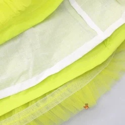 Clearance Glamorous Green Layered Frilled Dress With Hair Clip Dresses & Sets | Dresses