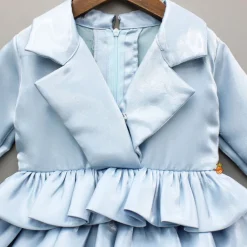 Outlet Gorgeous Collared Neck Layered Ruffled Dress Dresses & Sets | Dresses