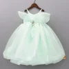 Hot Green Butterfly Embroidered Embellished Gown Dresses & Sets | Gowns