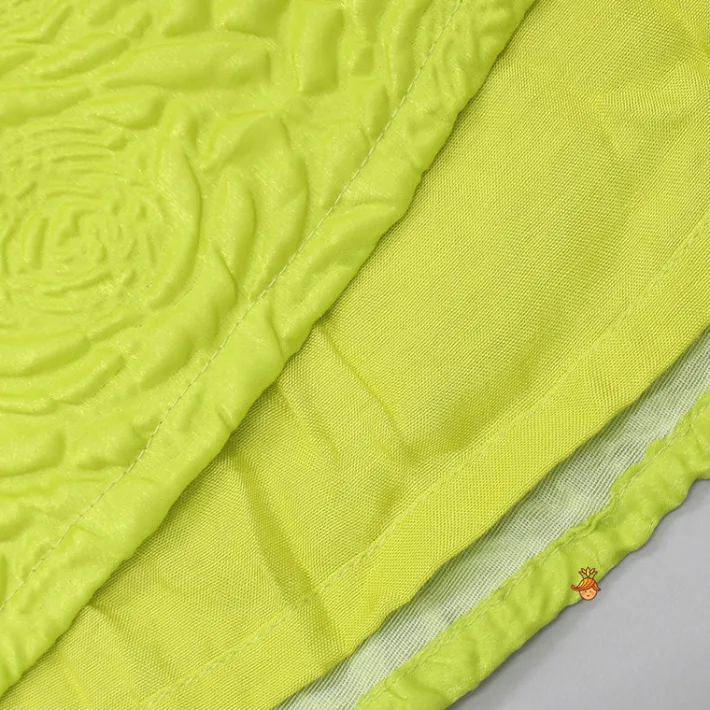 Hot Green Embossed Dress Dresses & Sets | Dresses
