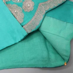 Best Green Kurta With Embroidered Open Jacket And Pyjama BOY Twinning Sets | Indian Ethnic Wear