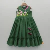 Discount Green Multicolour Floral Embroidered Kurti Ethnic Wear | Kurtis & Jumpsuits