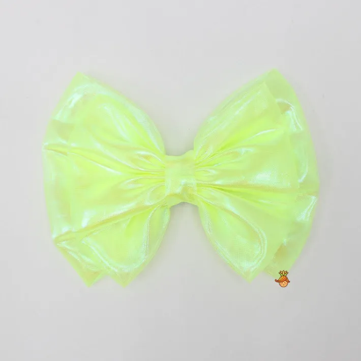 New Green Shimmery Cute Hair Clip Hair Accessories | Hair Clips