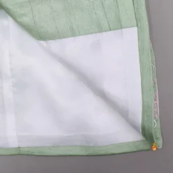 Discount Green Zari And Thread Embroidered Sherwani With Pyjama BOY Indian Ethnic Wear | Sherwani Sets