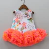 Outlet Grey Floral Printed Dress With Ruffle Hem Dresses & Sets | Dresses