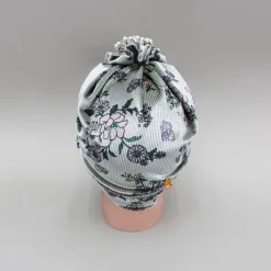 New Grey Floral Printed Embellished Head Band Hair Accessories | Head Bands
