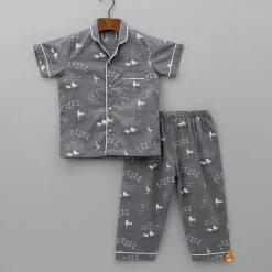 Discount Grey Snooze Printed Sleepwear BOY Sleep Wear | Sleepwear