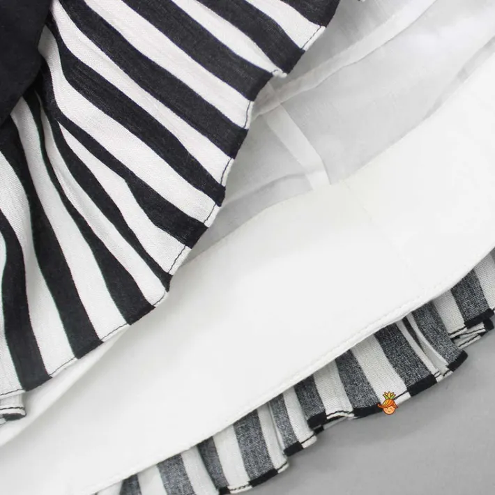 New Halter Neck Cold Shoulder Top And Layered Skirt Dresses & Sets | Sets