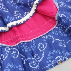 Outlet Halter Neck Thread Embroidered Top And Multi Printed Lehenga Ethnic Wear | Lehengas & Ghagras