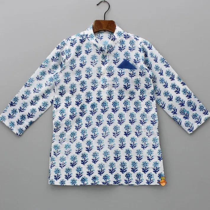 Outlet Hand Block Printed Kurta With Pyjama BOY Indian Ethnic Wear | Ethnic Sets