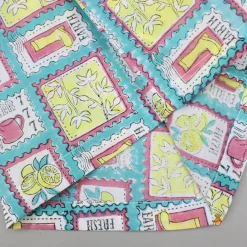 Fashion Hand Block Printed Multicolour Notch Collar Top And Pyjama BOY Sleep Wear | Sleepwear