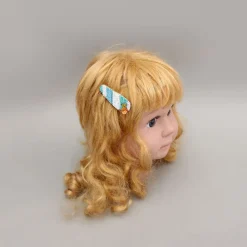 Best Hand Embroidered Colour Block Hair Clips Hair Accessories | Hair Clips