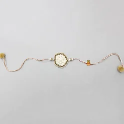Fashion Hand Embroidered Rakhi With Flower Design BOY Rakhis | Rakhis
