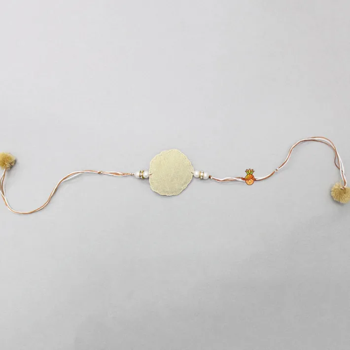 Fashion Hand Embroidered Rakhi With Flower Design BOY Rakhis | Rakhis