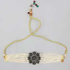 Sale Handcrafted Beautiful Choker Necklace and Earrings Jewellery