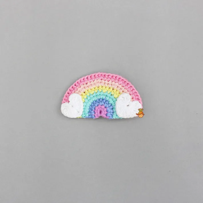 Outlet Handmade Rainbow Crochet Hair Clip Hair Accessories | Hair Clips