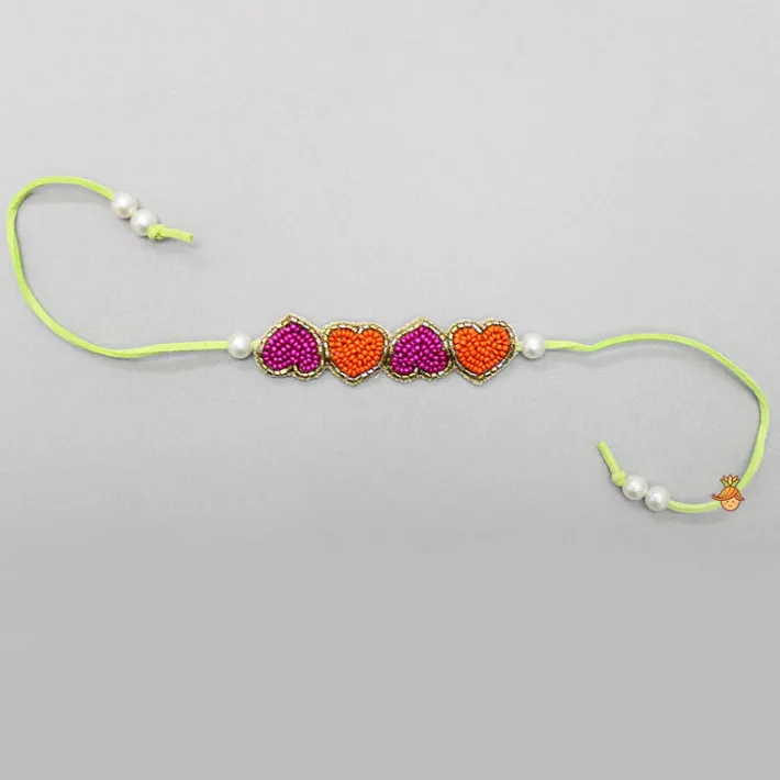 Sale Heart Embroidered Rakhi BOY Rakhis | Rakhis