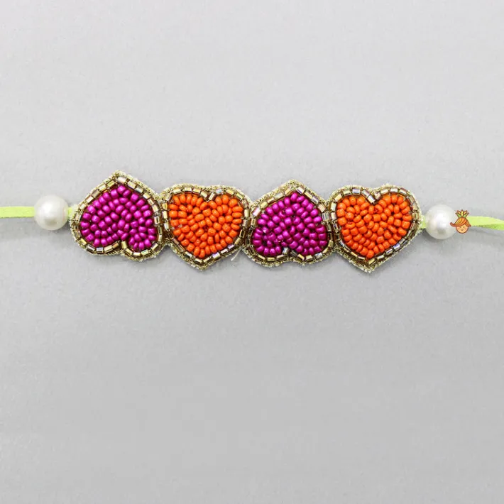 Sale Heart Embroidered Rakhi BOY Rakhis | Rakhis