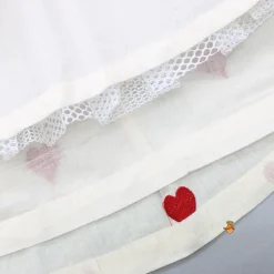 Outlet Heart Embroidered Stylish Tie-Up Strap Top And Lehenga Ethnic Wear | Lehengas & Ghagras