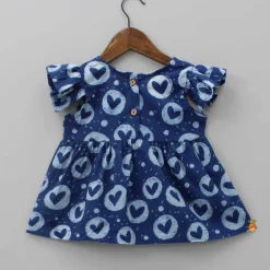 Clearance Heart Printed Top Tops & Tunics