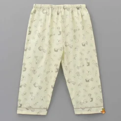 Discount Human Printed Yellow Sleepwear BOY Sleep Wear | Sleepwear