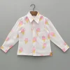 Clearance Ice Cream Printed White Shirt BOY Shirts & Tees