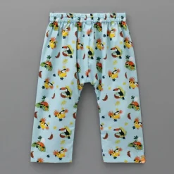 Sale Jungle Safari Printed Notch Collar Sleepwear BOY Sleep Wear | Sleepwear