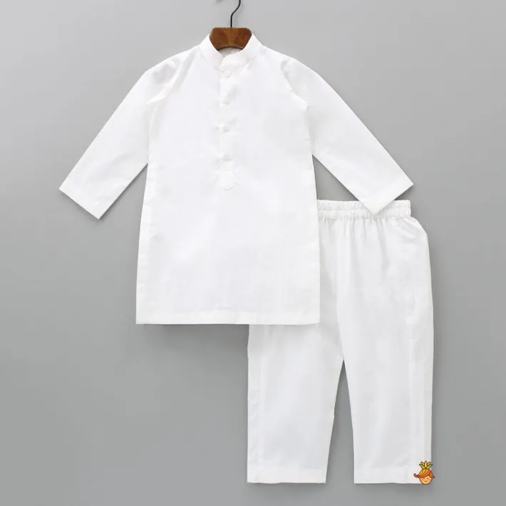 Sale Kurta With Bandhani Printed Stylish Jacket And Pyjama BOY Twinning Sets | Indian Ethnic Wear