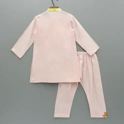 Best Kurta With Printed Embroidered Applique And Pyjama BOY Indian Ethnic Wear | Ethnic Sets