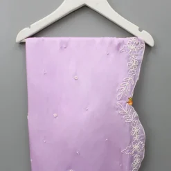 Clearance Lavender Embroidered Dupatta Ethnic Wear