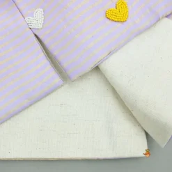Hot Lavender Kurta With Embroidered Jacket And Pyjama BOY Indian Ethnic Wear | Ethnic Sets