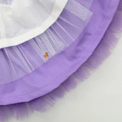 Online Lavender Ruffle And Sequin Dress With Hair Clip Dresses & Sets | Dresses